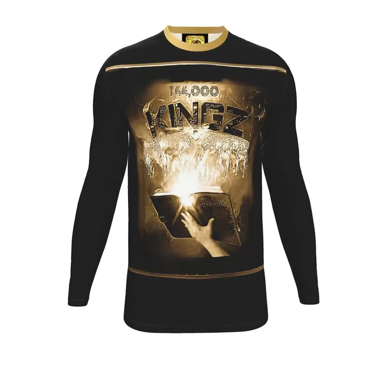 144,000 KINGZ 01-02 Men's Designer Long Sleeve Jersey T-shirt