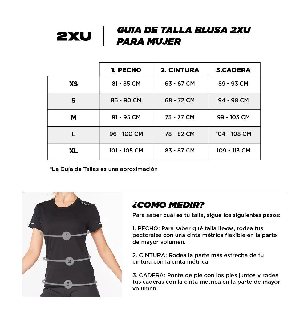 2XU Blusa Motion Graphic Tee Mujer