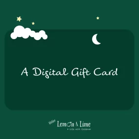 A Digital Gift Card / デジタルギフトカード