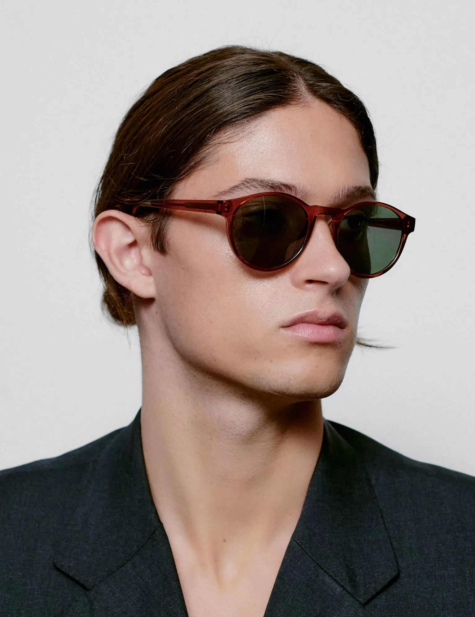 A. Kjaerbede Marvin Sunglasses - Brown Transparent