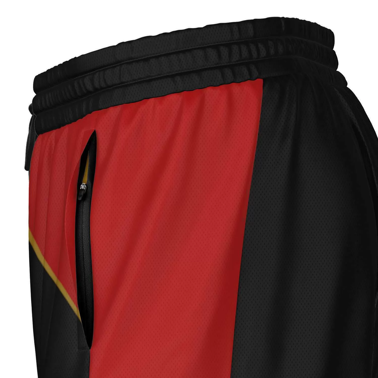 A-Team 01 Red Men's Designer 2-in-1 Shorts