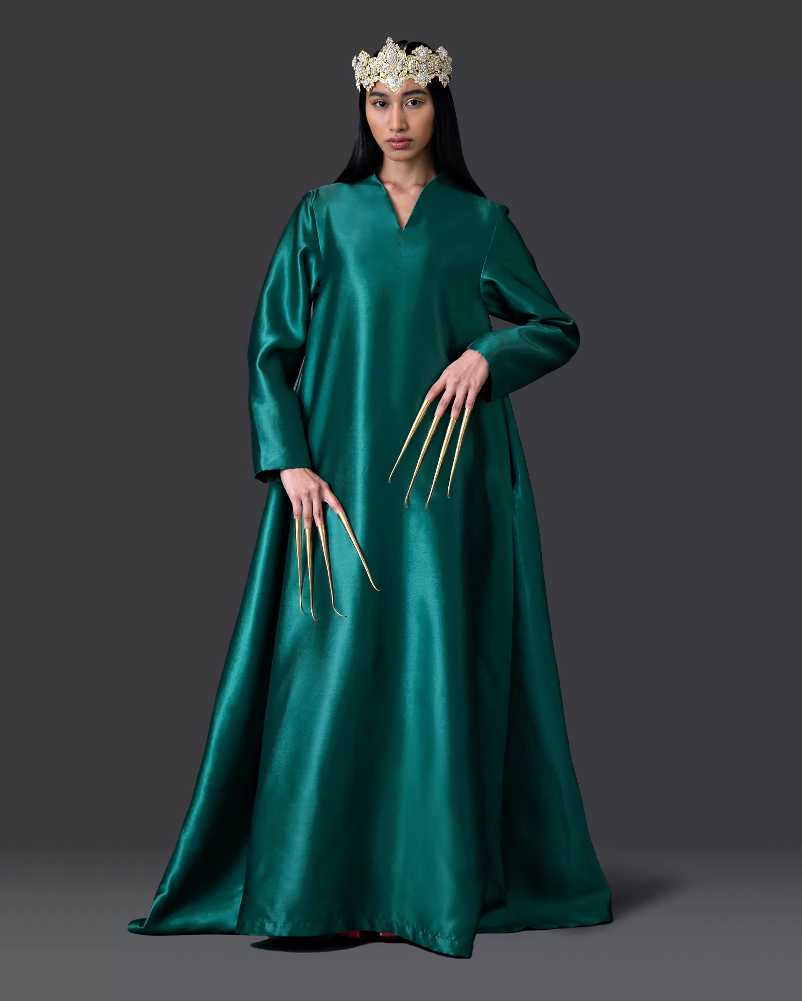 Abaya Teluk Bulan (Emerald)