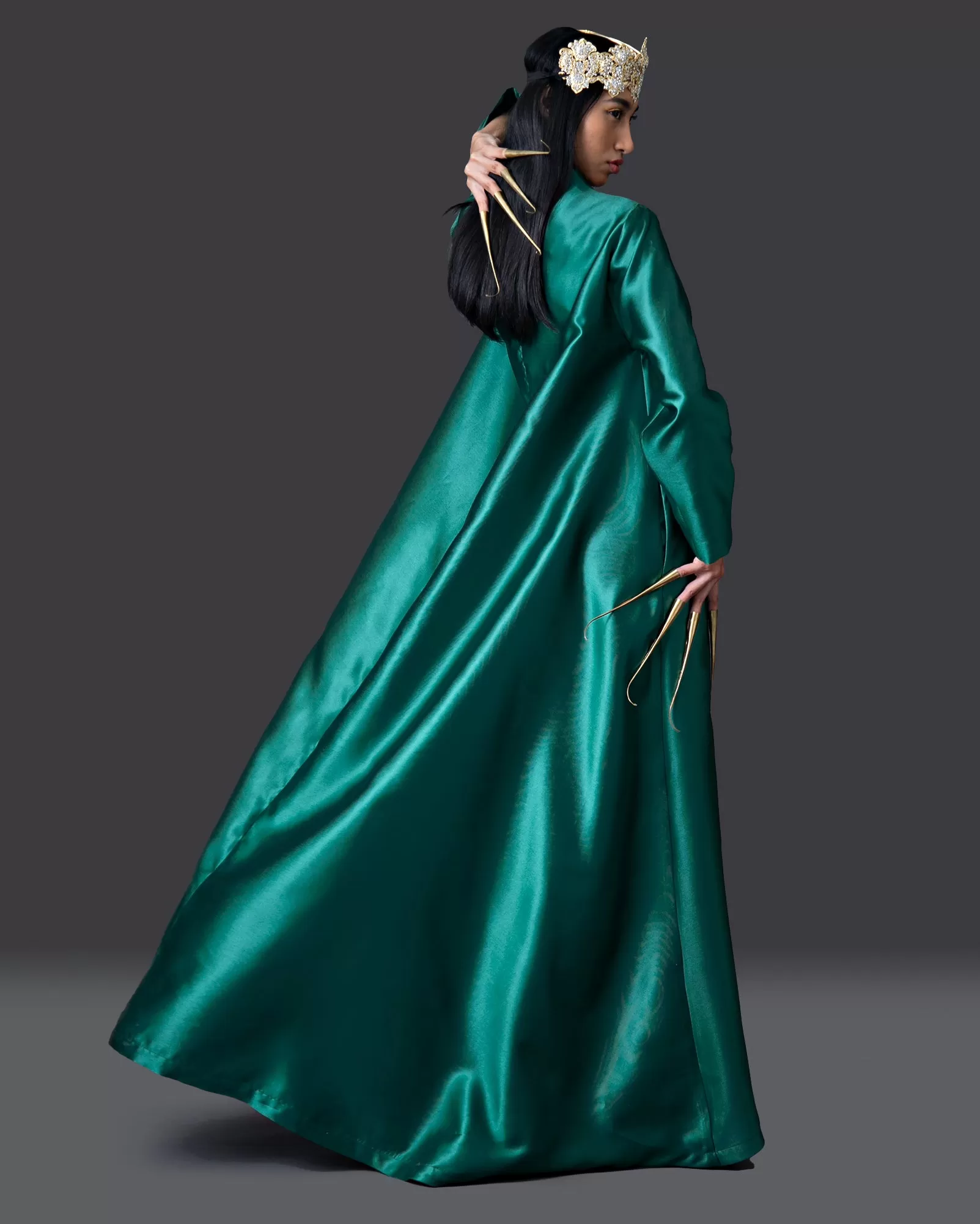 Abaya Teluk Bulan (Emerald)