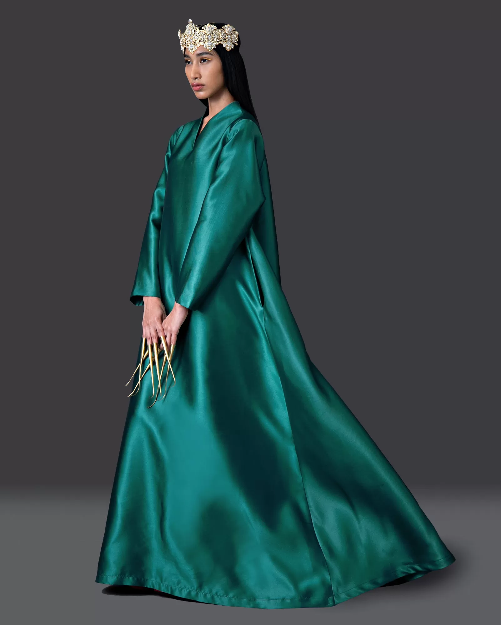 Abaya Teluk Bulan (Emerald)