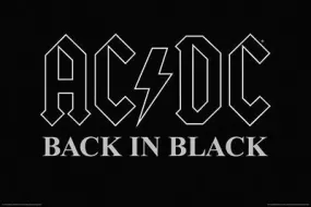 ACDC Black in Black Patch