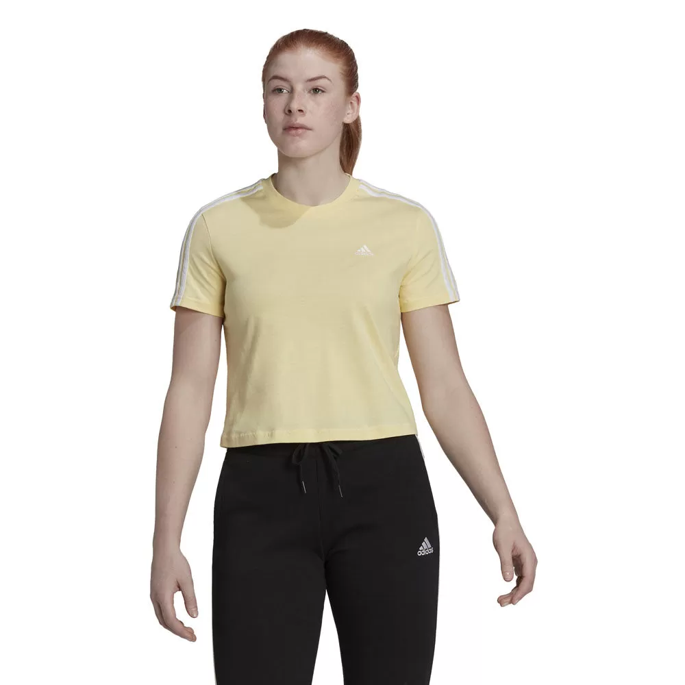 adidas Women's 3-Stripes Crop Tee