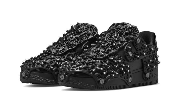 Air Force 1 Low Swarovski Triple Black