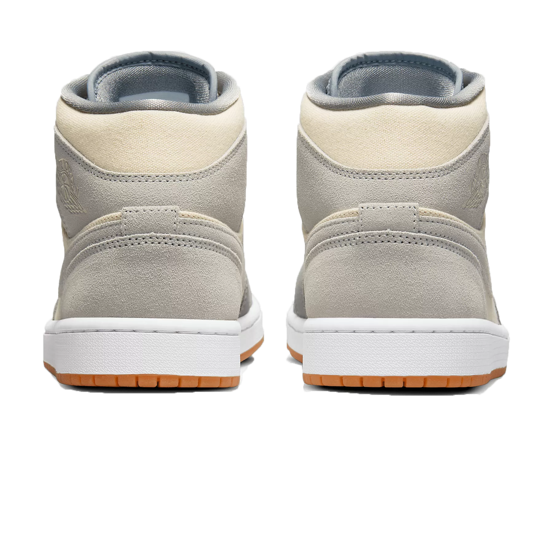 Air Jordan 1 Mid Coconut Milk Particle Grey