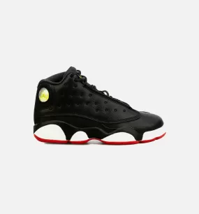 Air Jordan 13 Retro Playoffs Preschool Lifestyle Shoe - Black