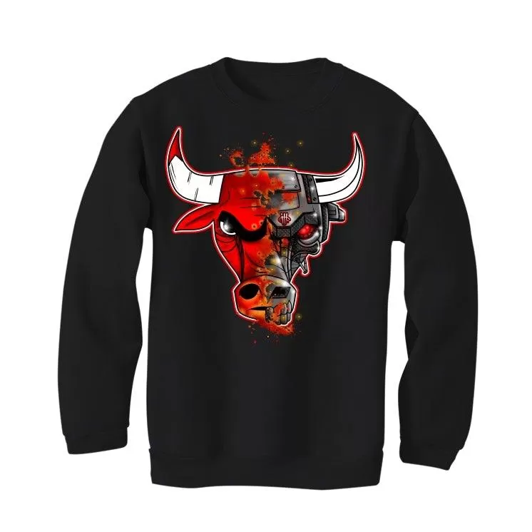 Air Jordan 5 Raging Bull Black T-Shirt (Bulls)