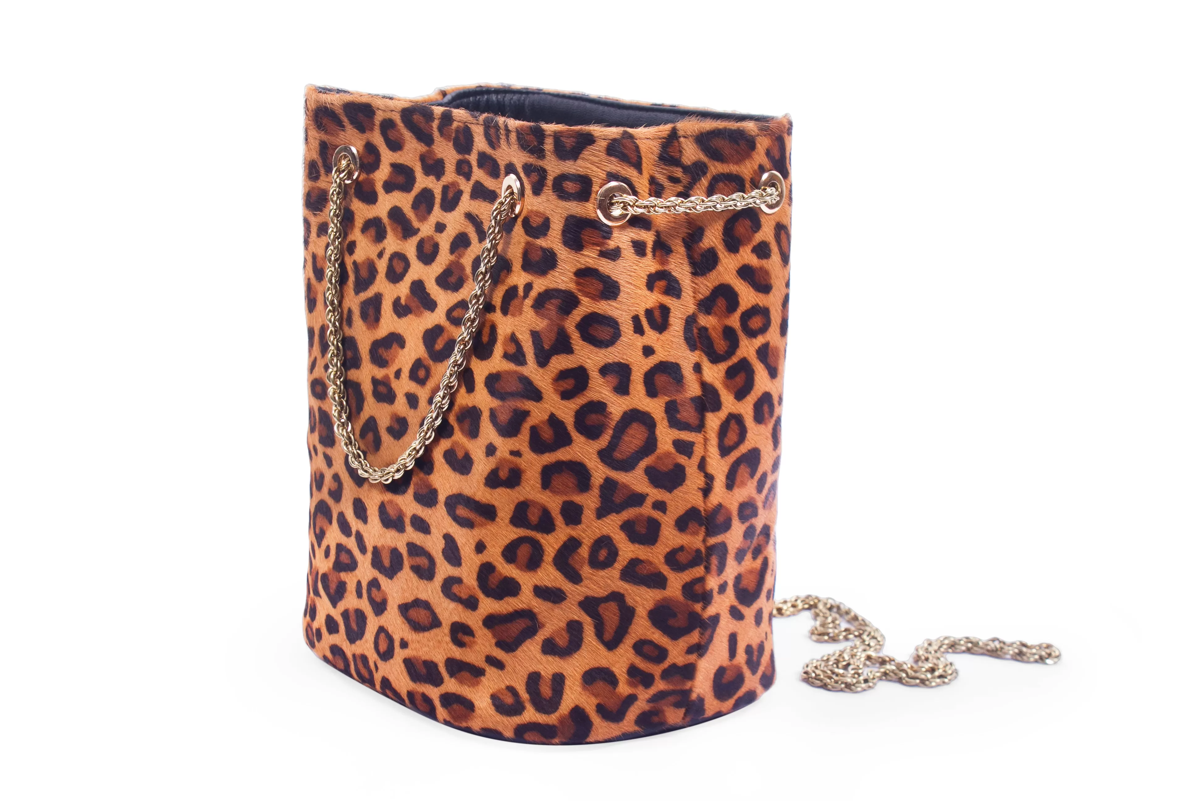 Amelia Bag-Cheetah Print-Drawstring Purse