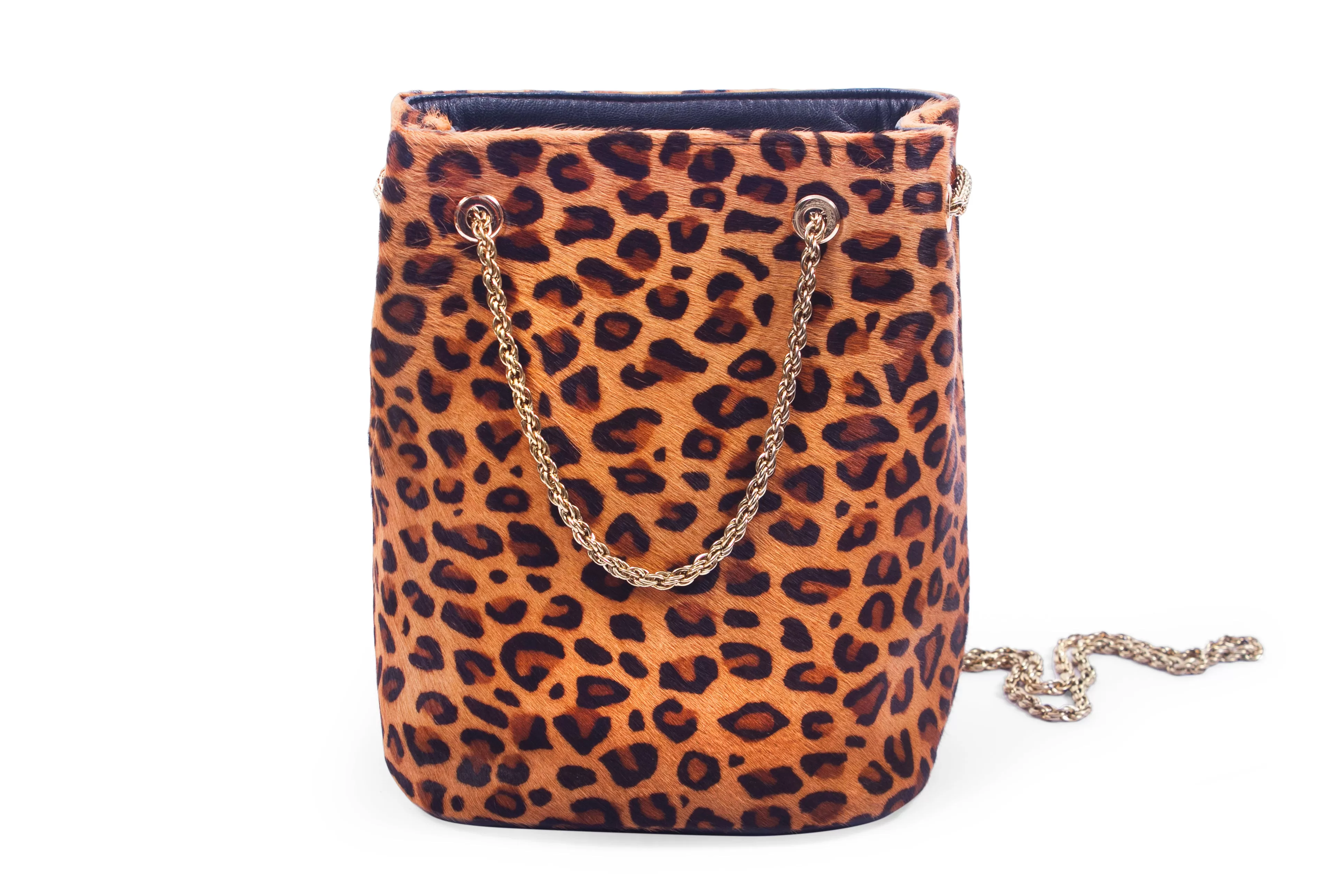 Amelia Bag-Cheetah Print-Drawstring Purse