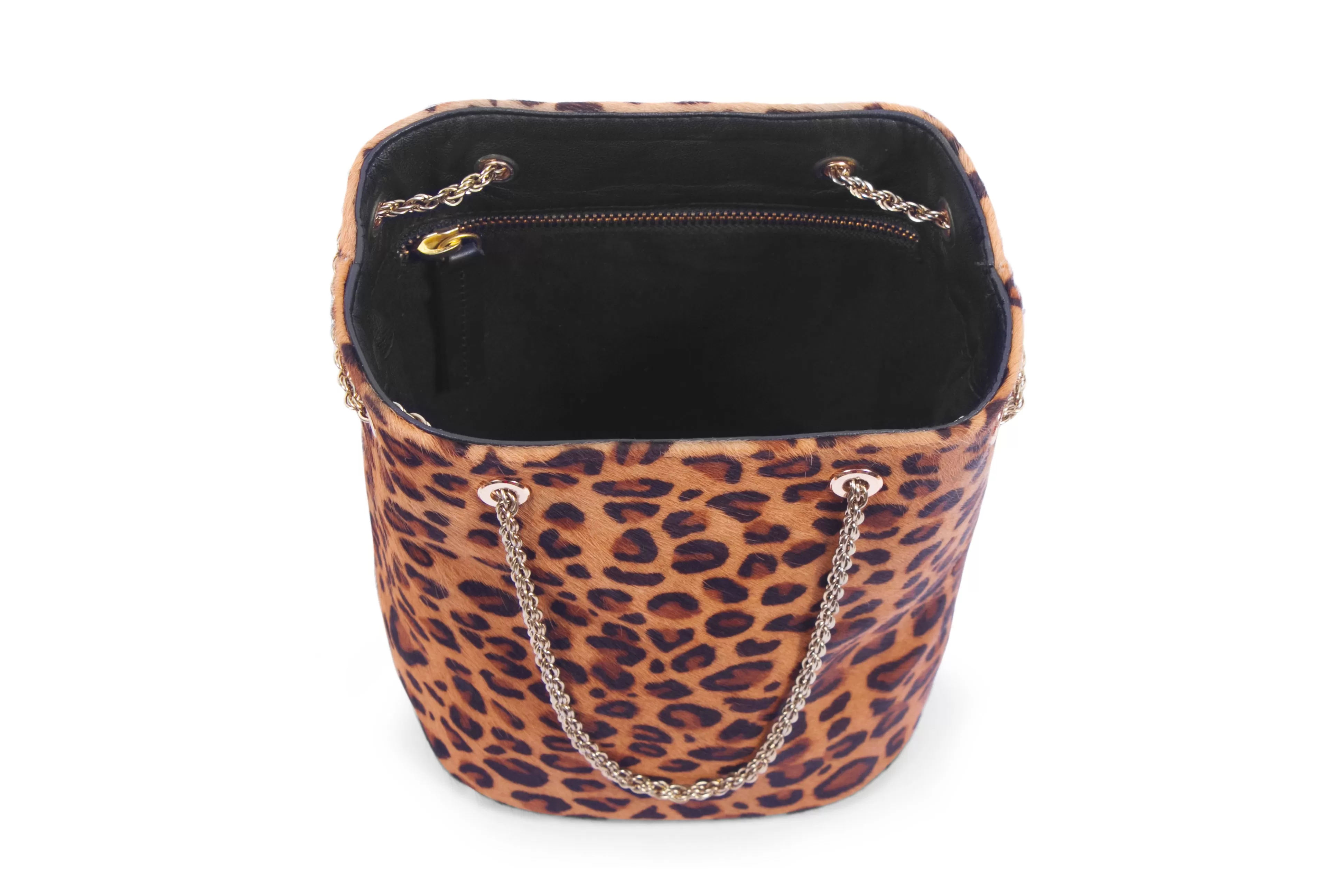 Amelia Bag-Cheetah Print-Drawstring Purse