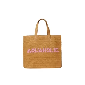 Aquaholic Beach Tote