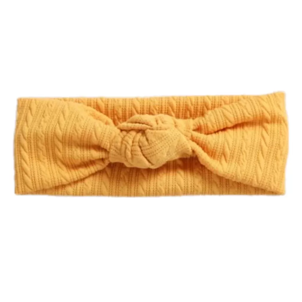 ArchNOllie Mara Twist Knot - Sunny Yellow