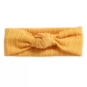 ArchNOllie Mara Twist Knot - Sunny Yellow