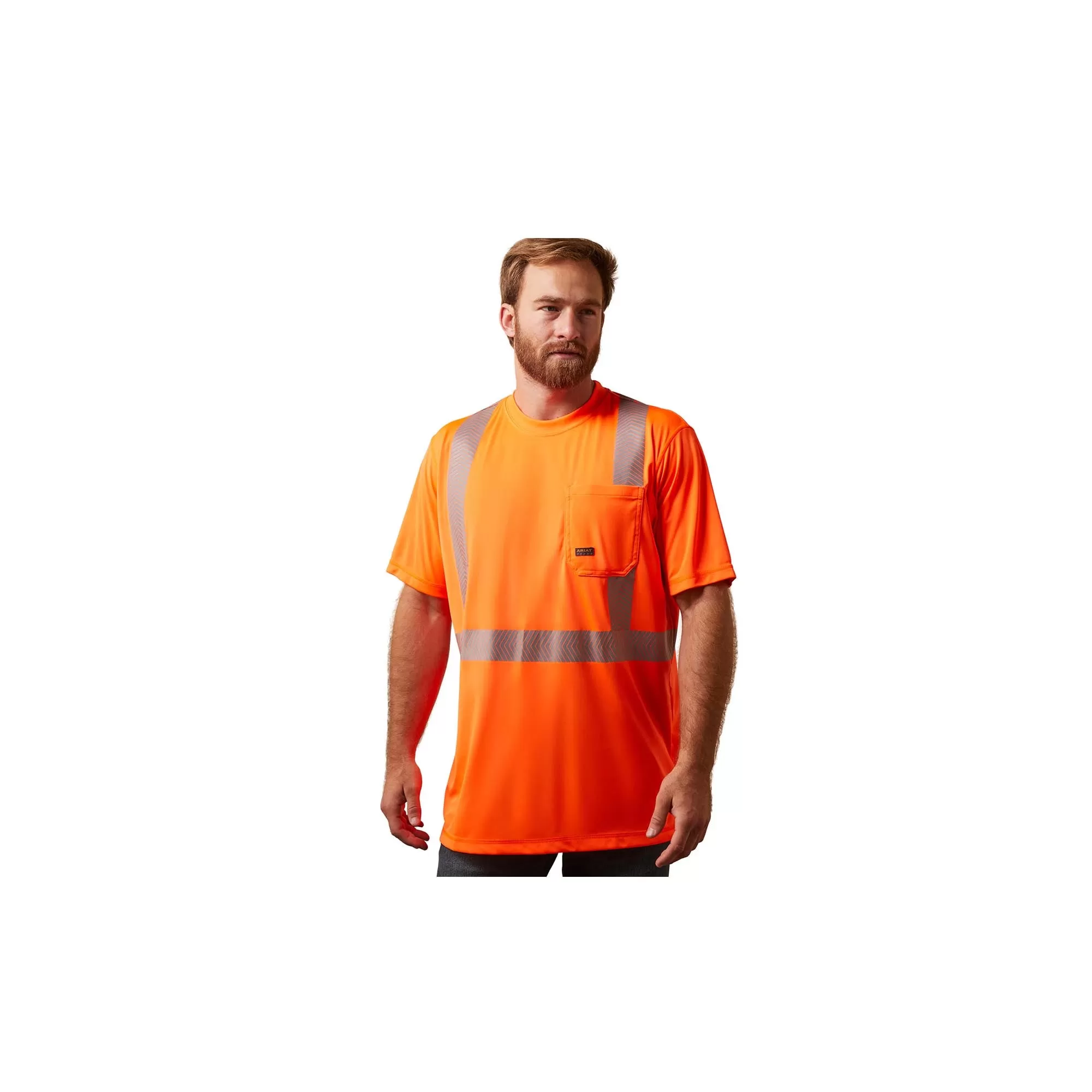 Ariat Hi-Vis ANSI T-Shirt Short Sleeve Hi Vis Orange