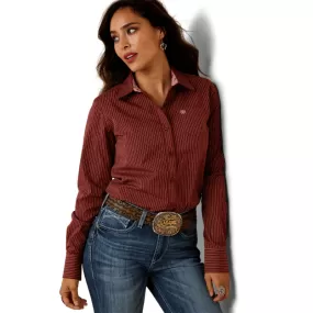 Ariat Shirt Womens Kirby Pinstripe