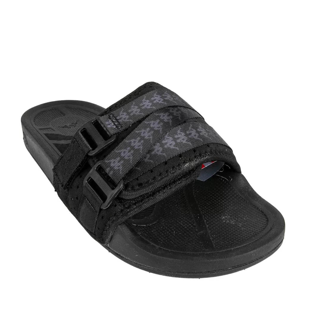 Authentic Luria 1 Slides - Black Grey Dk