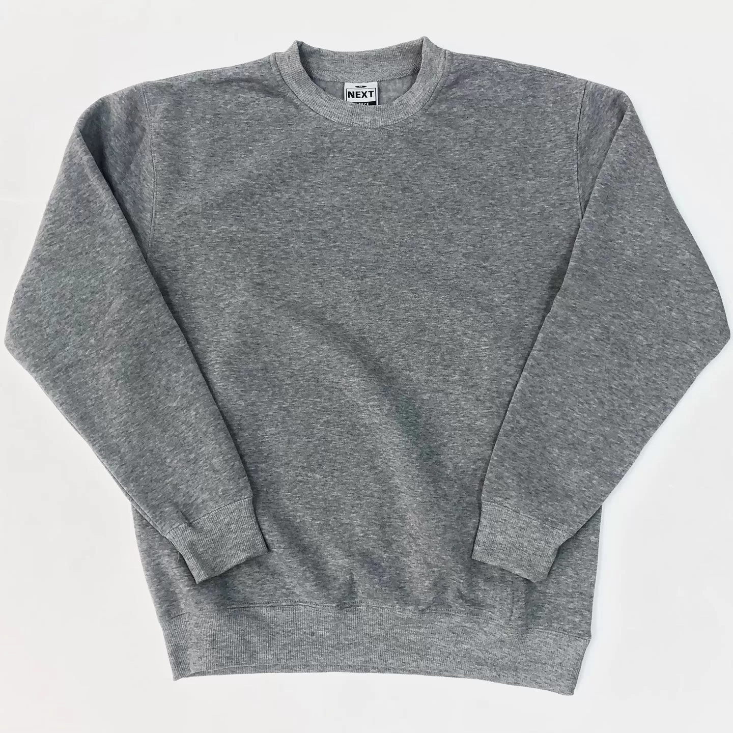 Basic Long Sleeve Crewneck Fleece Sweatshirt