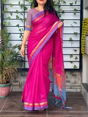 Beautiful Cotton Summer Wear Saree