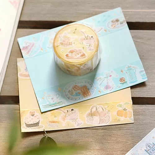 BGM Foil Stamping Sunny Bakery Masking Tape