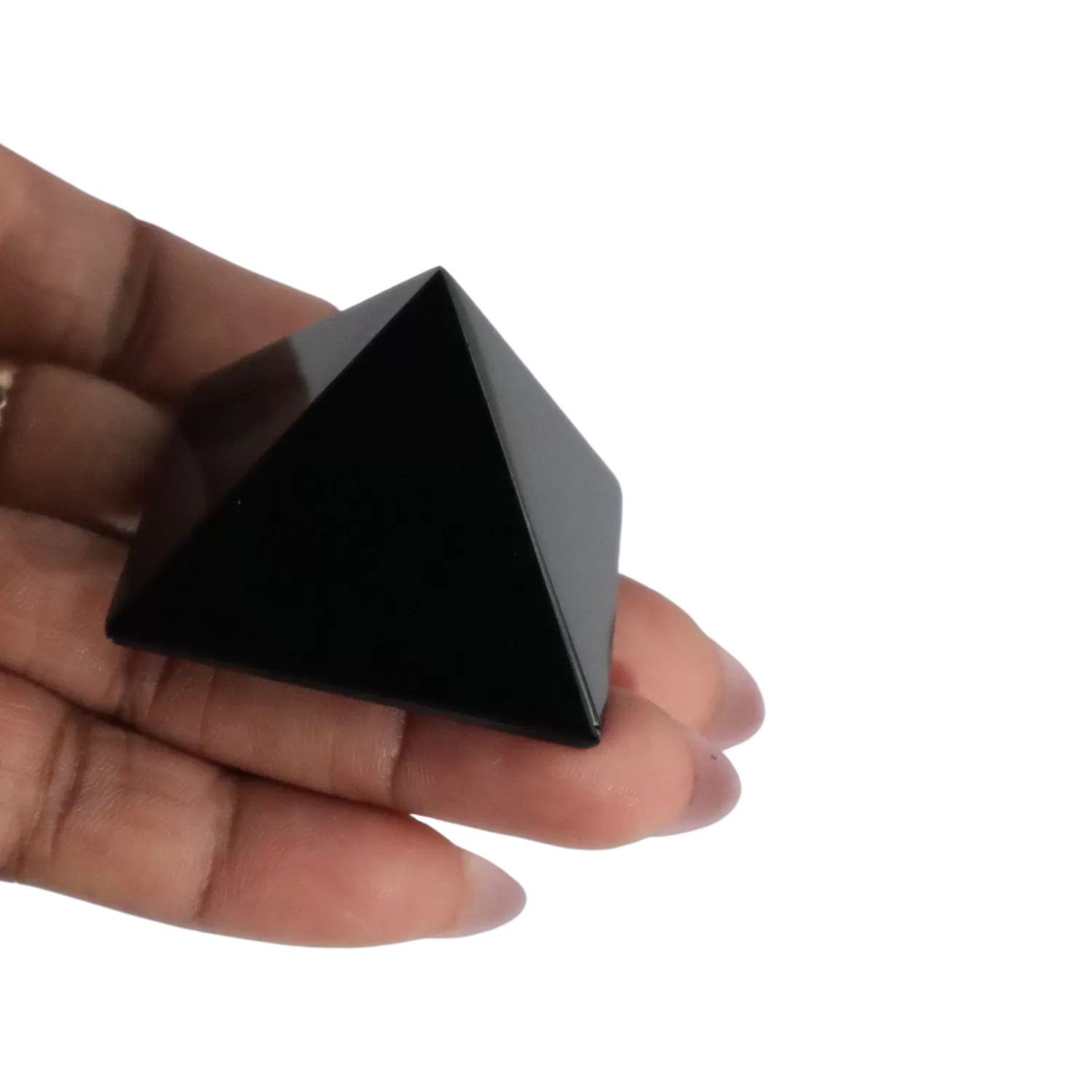 Black Obsidian Pyramid