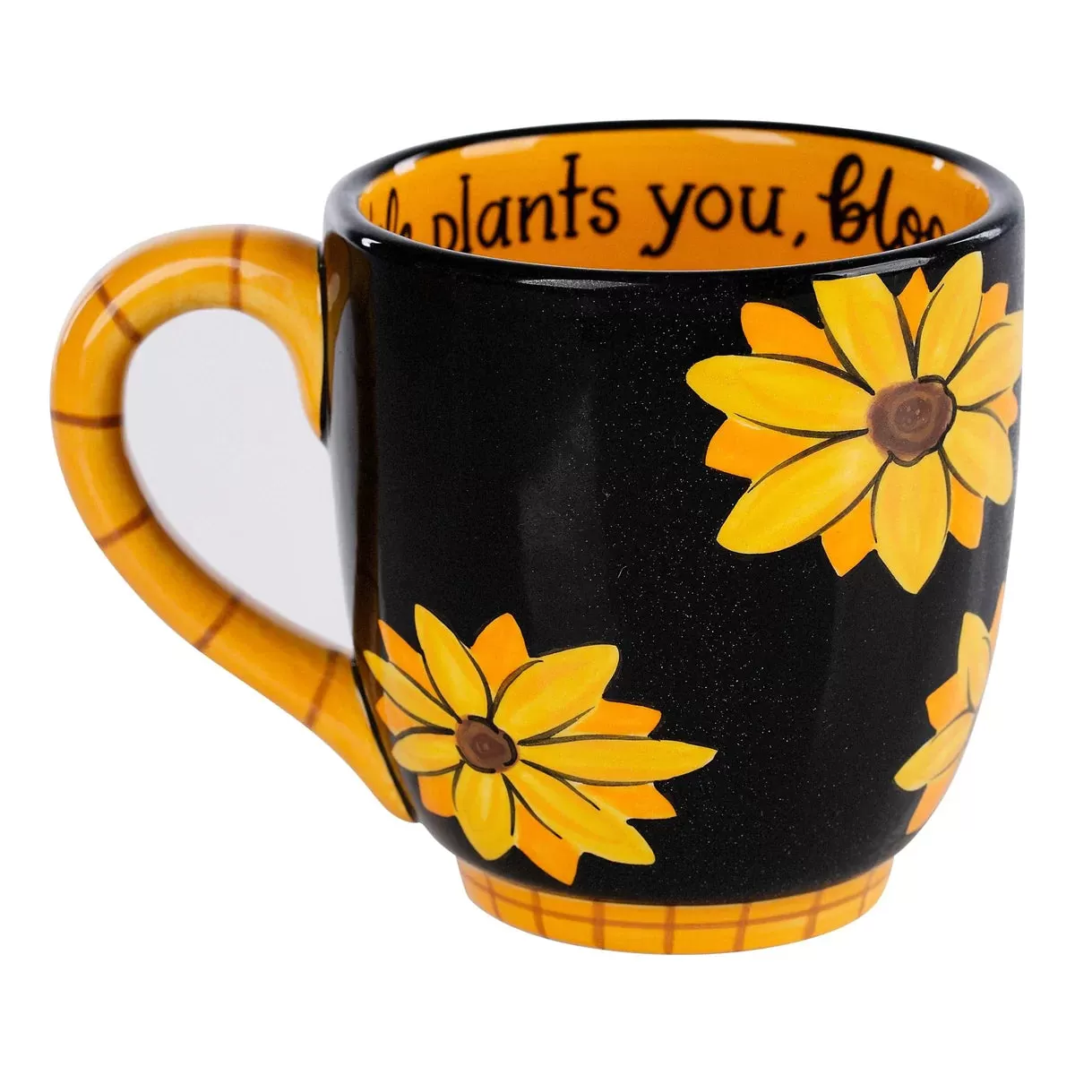 Bloom with Grace Sunflower Mug