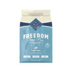 Blue Buffalo Freedom Grain Free Natural Puppy Dry Dog Food, Chicken 4 lb.