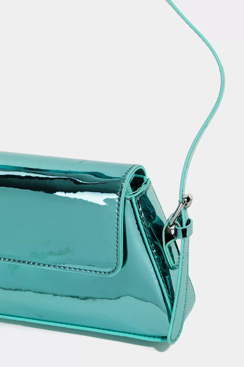 Bolso Metallic Chic Mint