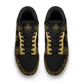 BREWZ Elected Ladies Dunk Stylish Low Top Leather Sneakers