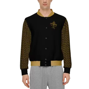 BREWZ Elected Men's Designer Double Layered Techno Scuba Knit Varsity Jacket