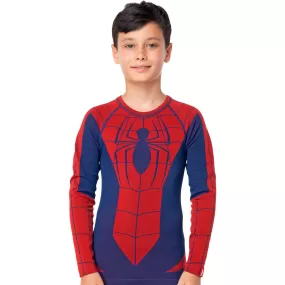 Camiseta Deportiva Niño Primera Capa Microfibra SPIDER MAN