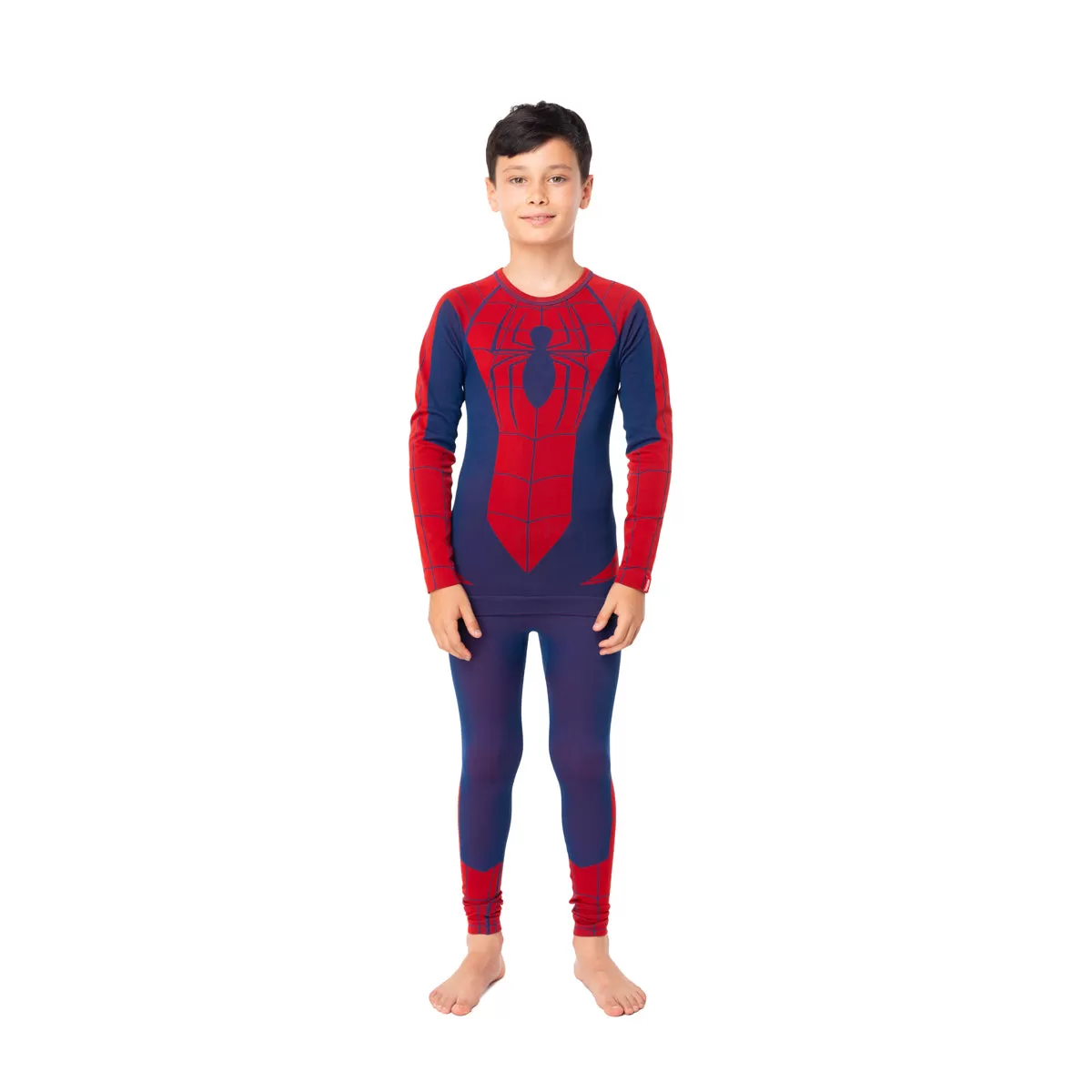 Camiseta Deportiva Niño Primera Capa Microfibra SPIDER MAN