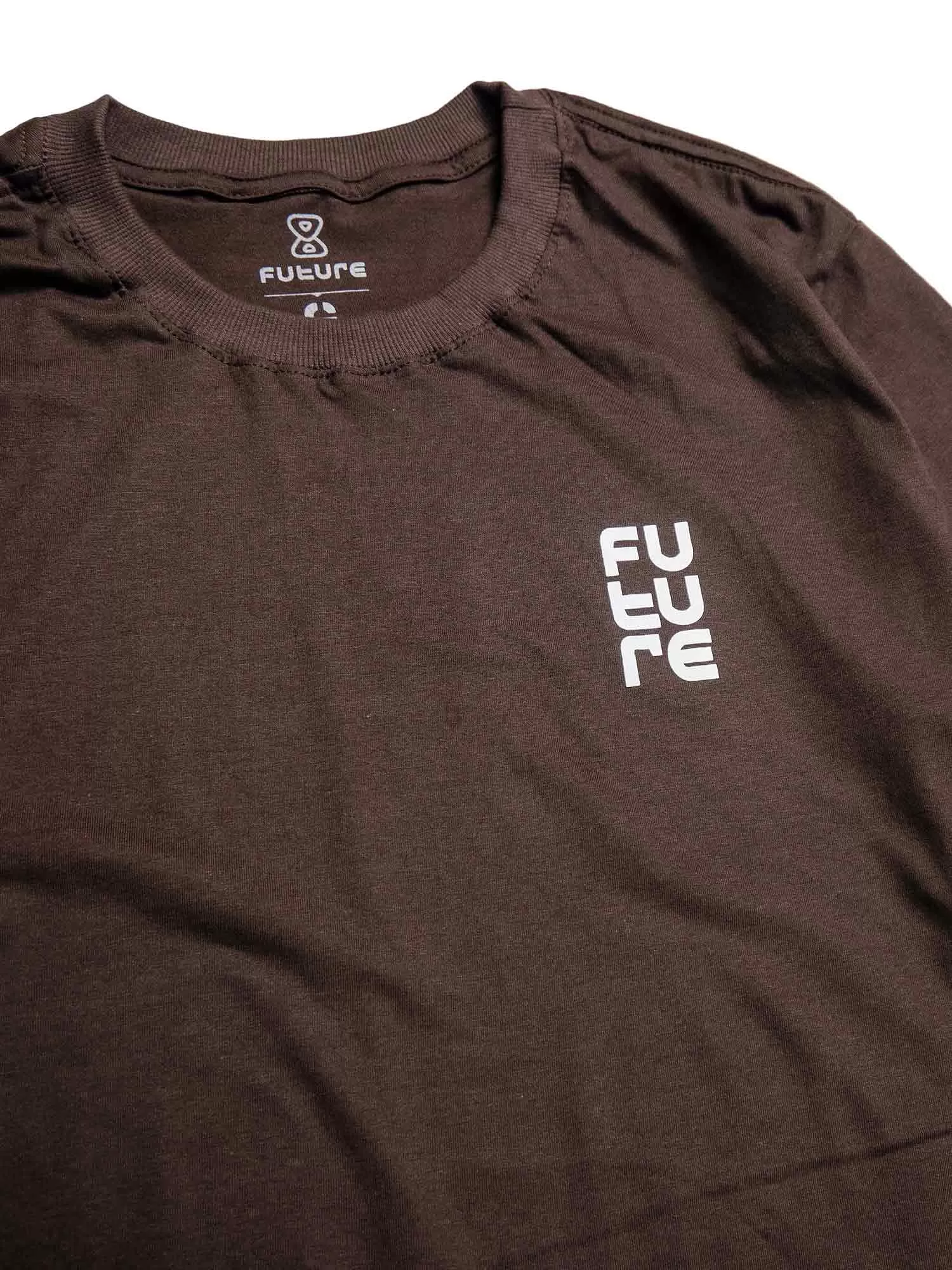 Camiseta Future Texturized Marrom