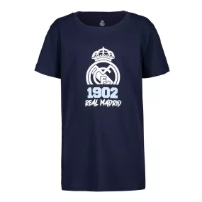 Camiseta Infantil Estampacion 1902 Azul Marino/Blanco