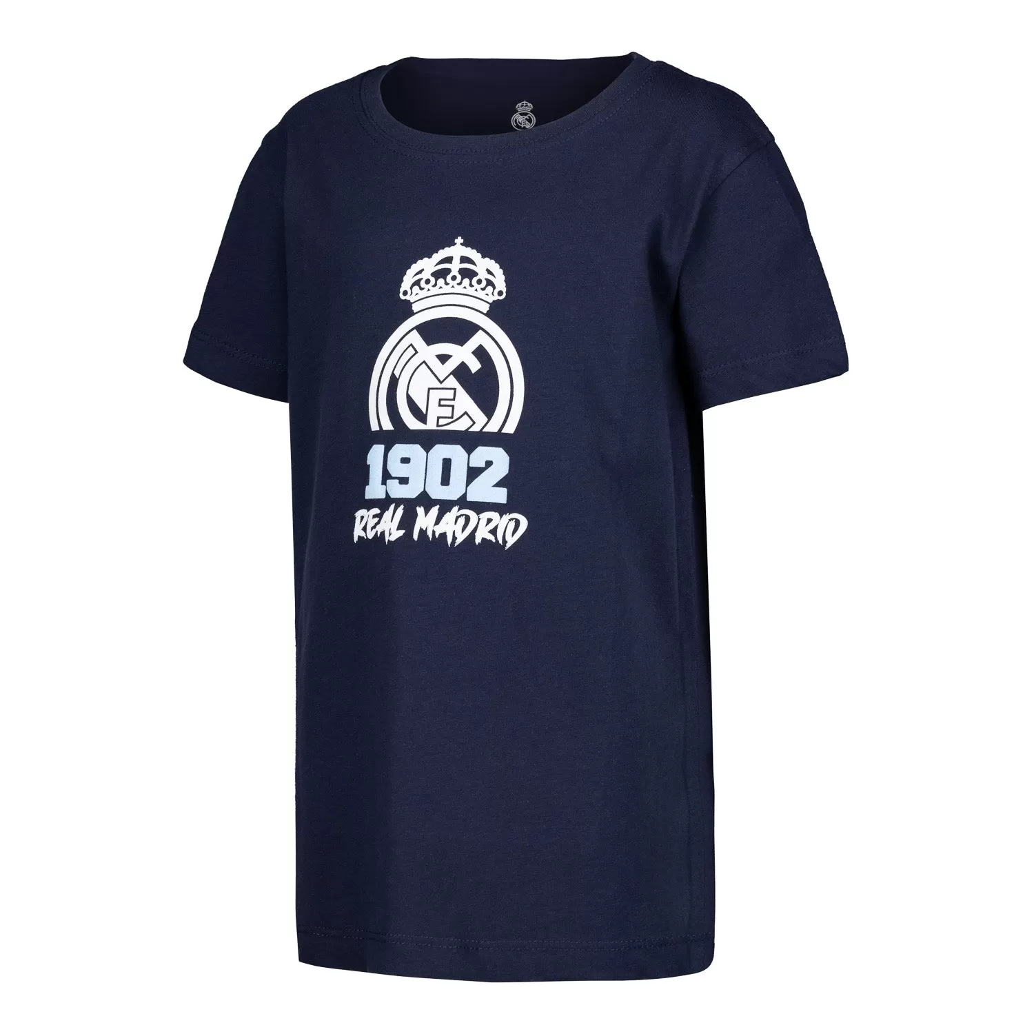 Camiseta Infantil Estampacion 1902 Azul Marino/Blanco