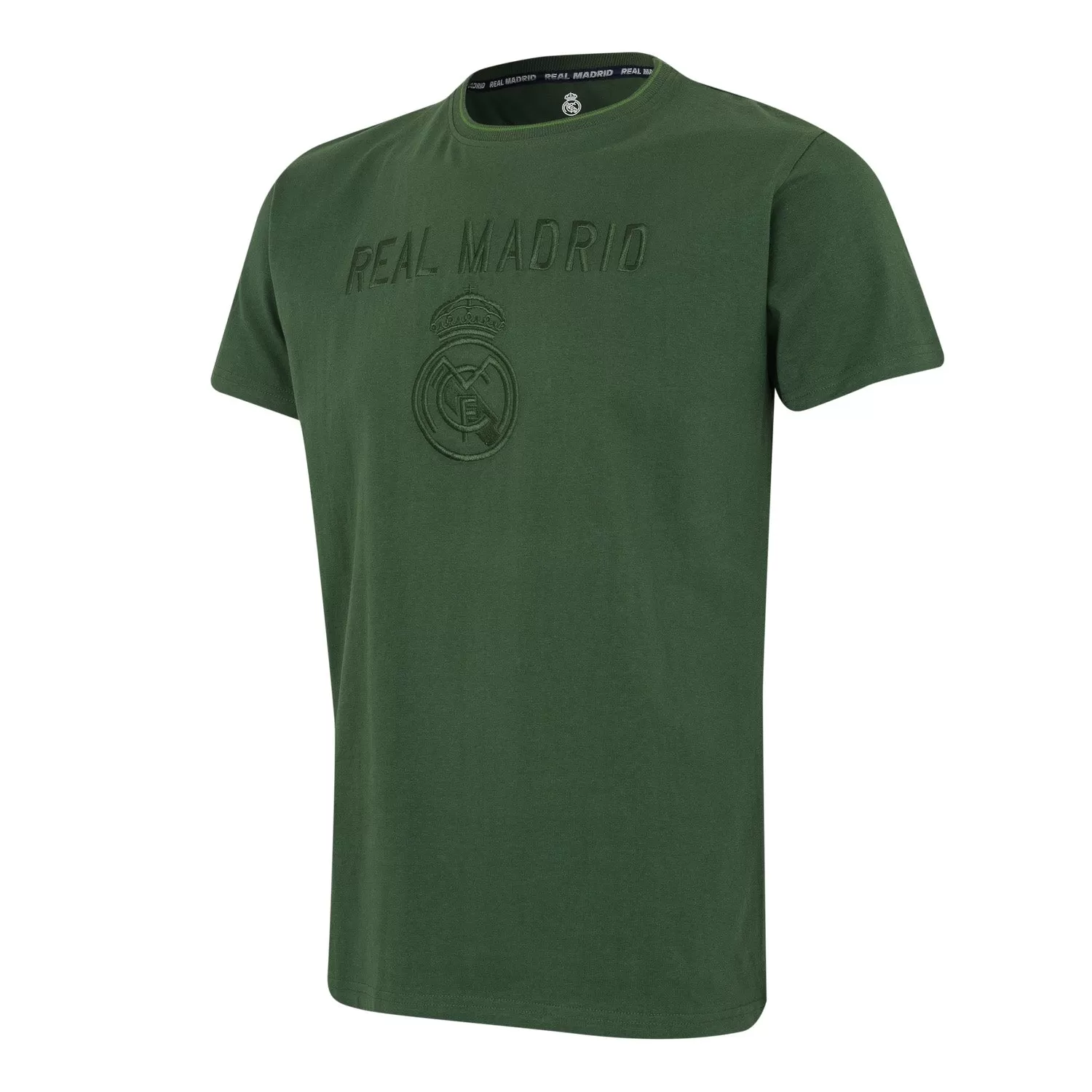 Camiseta Tonal Hombre Verde Real Madrid