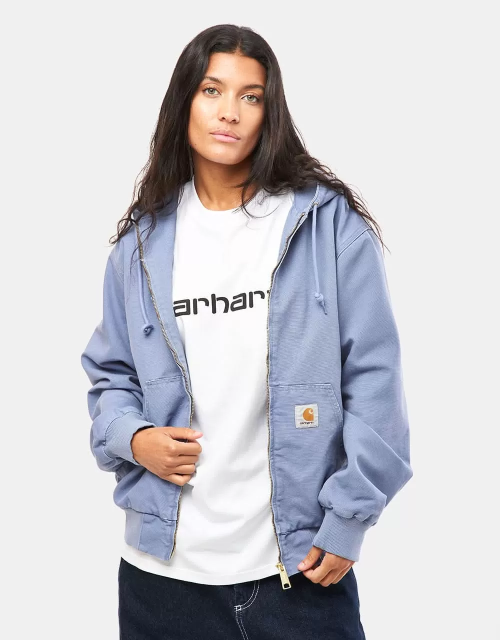 Carhartt WIP Active Jacket - Bay Blue (Aged Canvas)