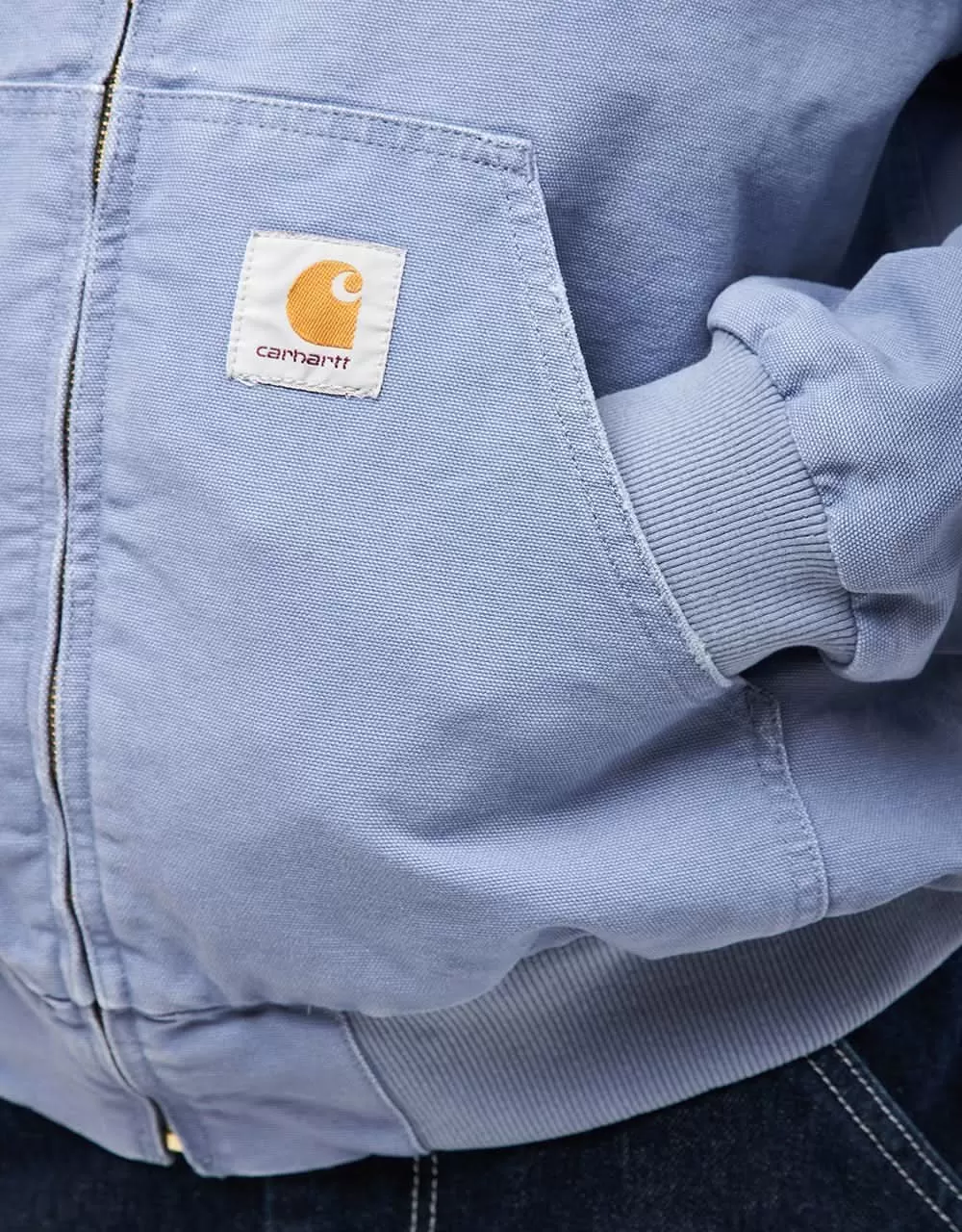 Carhartt WIP Active Jacket - Bay Blue (Aged Canvas)