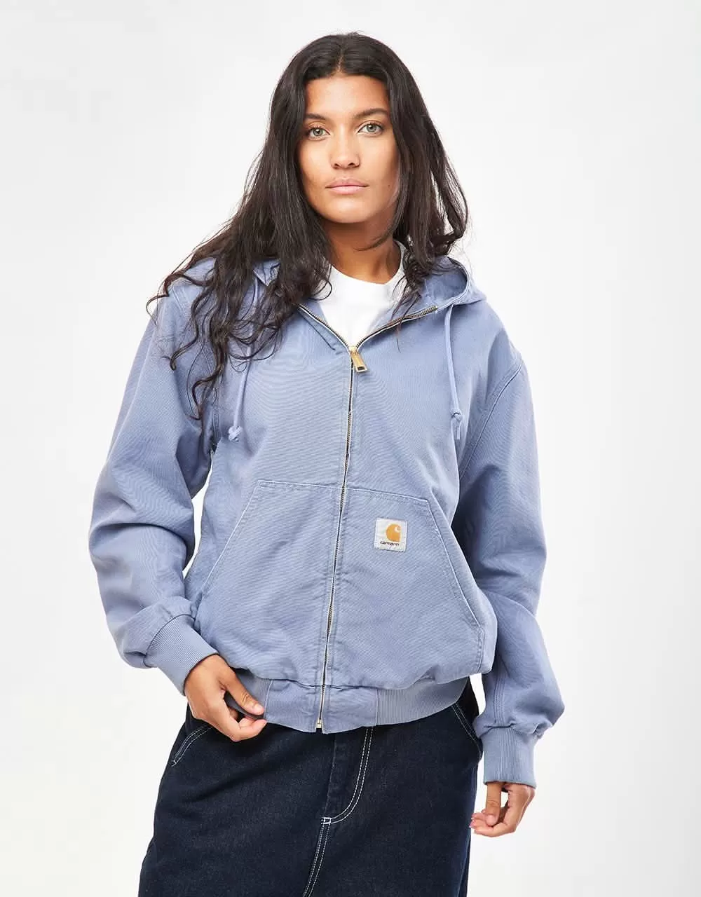 Carhartt WIP Active Jacket - Bay Blue (Aged Canvas)