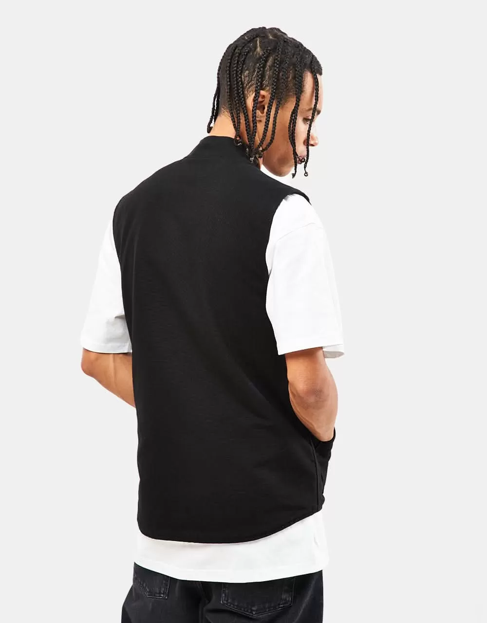 Carhartt WIP Classic Vest - Black (Rinsed)