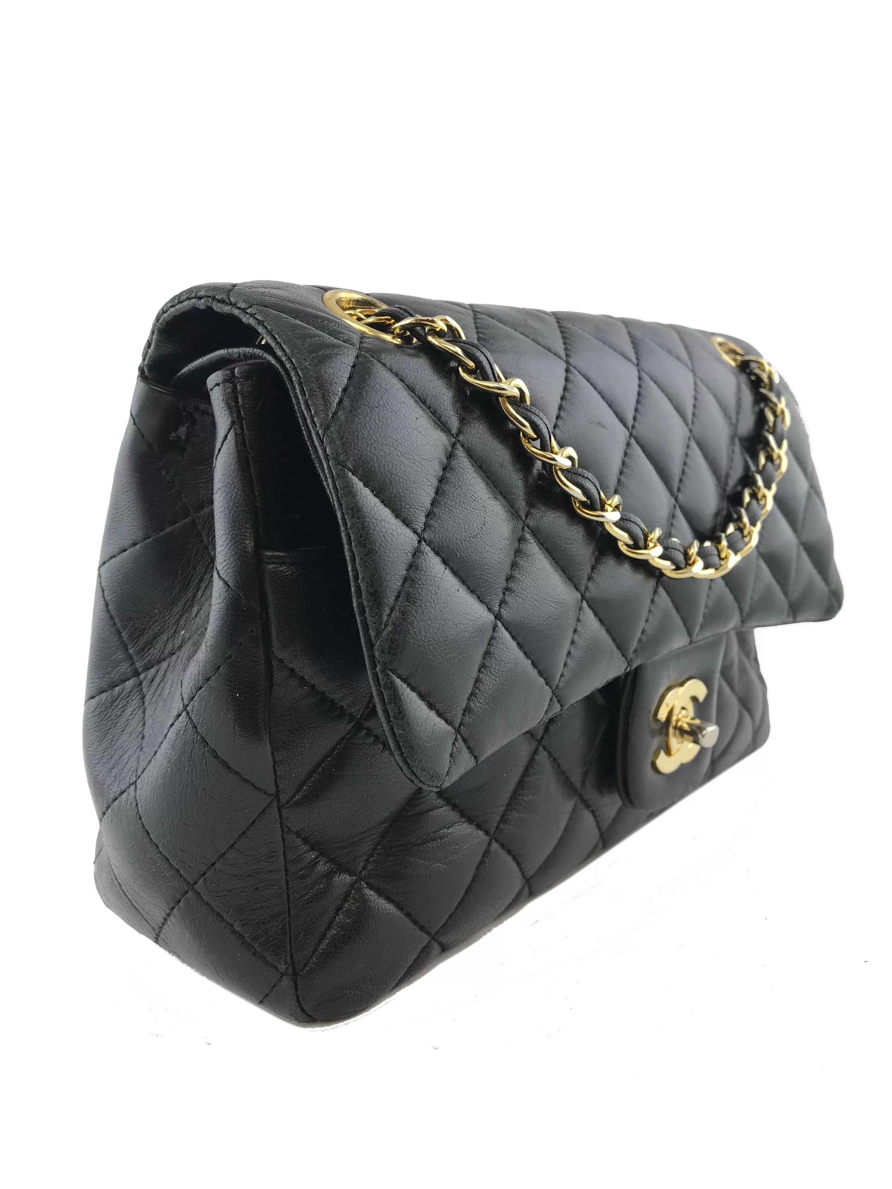 Chanel Quilted Lambskin Classic Medium Double Flap Bag