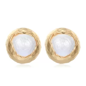 Chic Cotton Pearl Earring