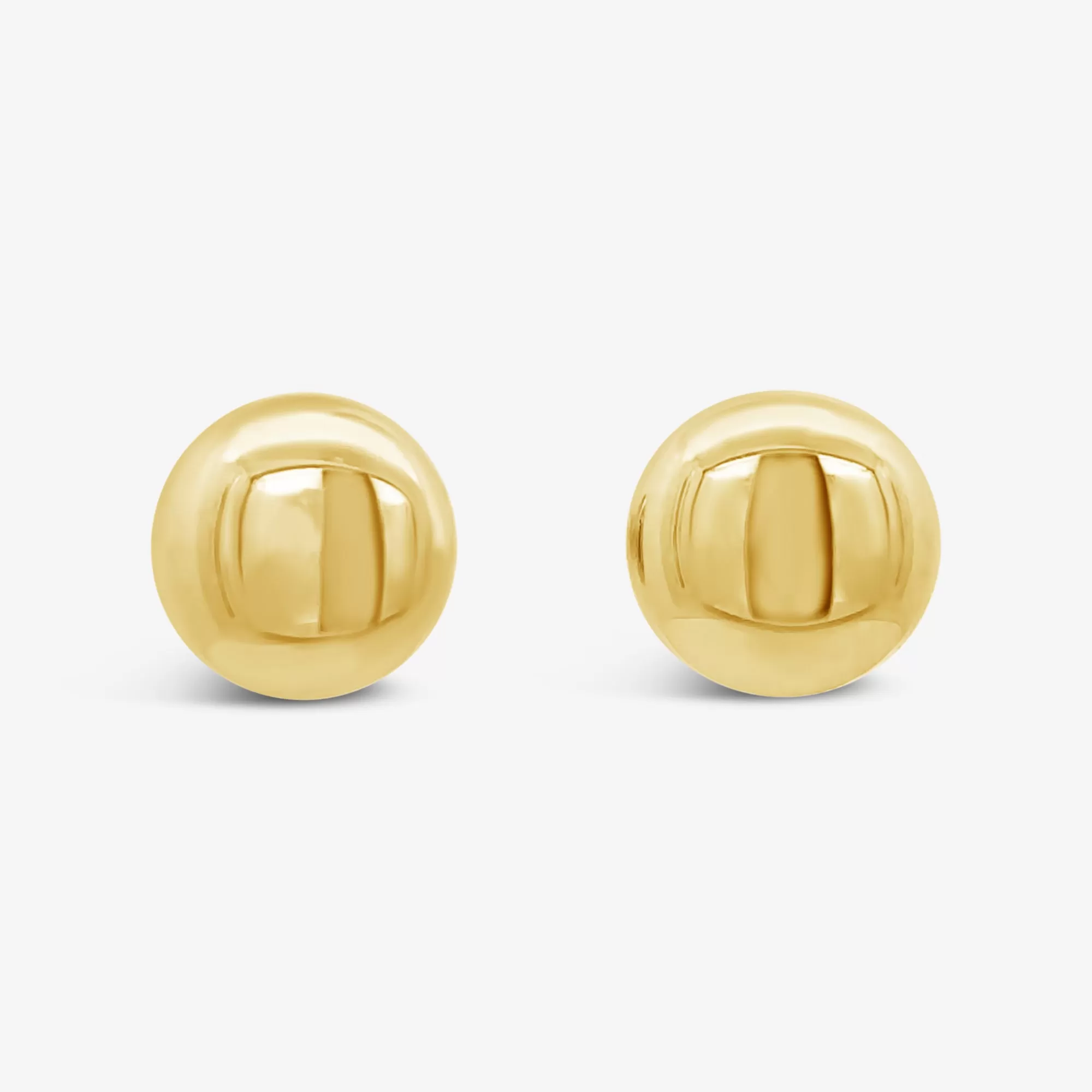 Classic 11mm Button Earrings