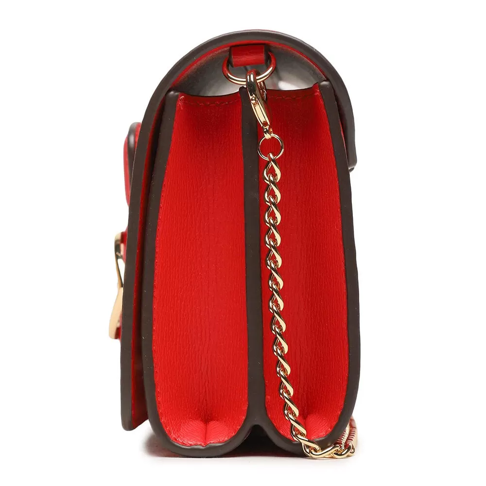 Clutch Donna con Tracolla LOVE MOSCHINO linea Love Bridge Rosso