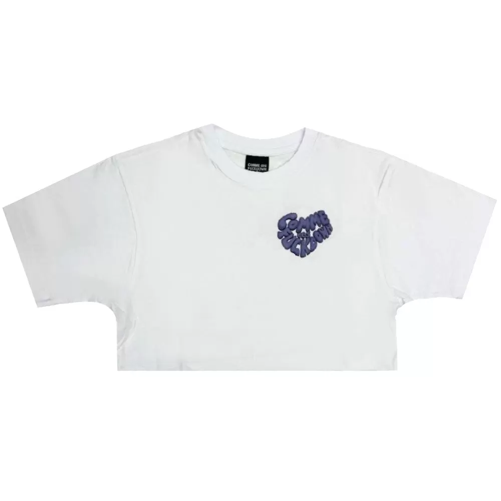 Comme Des Fuckdown T-Shirt Heart Logo