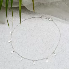 Confetti Silver Choker