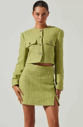 Covina Tweed Cropped Jacket