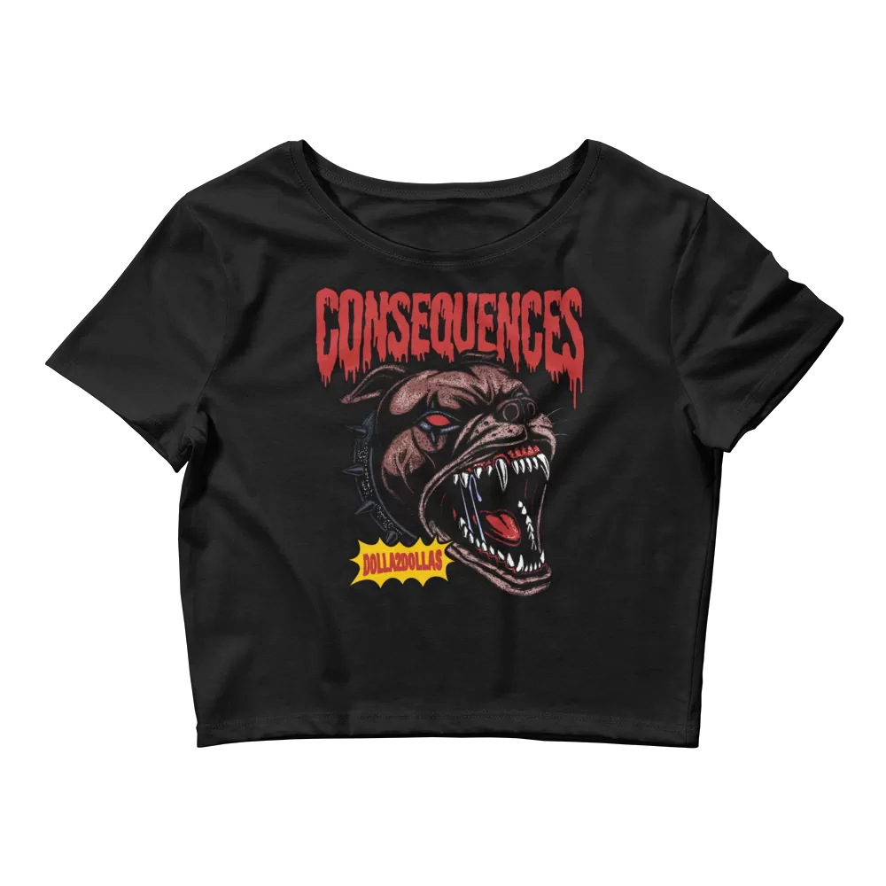 D2D | Consequences Cropped Tee